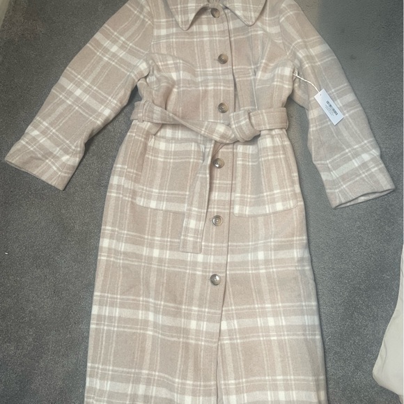 Reformation Middlefield Plaid Coat - Picture 2 of 11